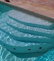 Escalier de piscine Ares