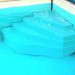Escalier piscine Cybele