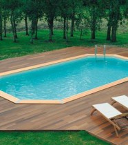 Piscine Zodiac octogonale à enterrer